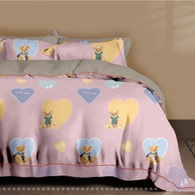 Комплект постельного белья 1,5-спальный, фланель 1840-4XS